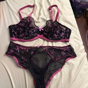 NEVER WORN Savage x Fenty Bra and Underwear Set- 38DDand XL-1X